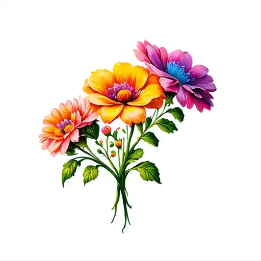 Flowers Growing