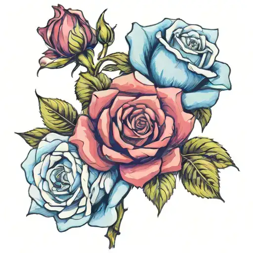 Blue Roses