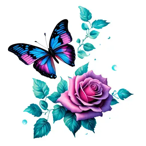 Rose Butterfly