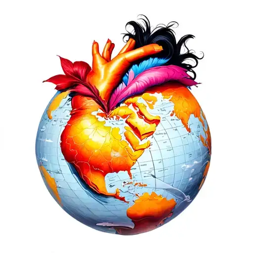 Ni'laya With Heart Shaped Globe