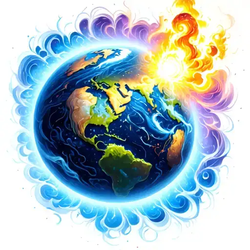 Universe Earth Energy