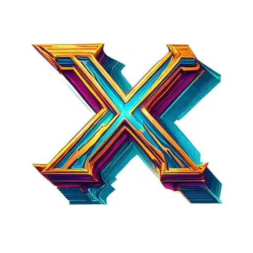 Xcd Stacked Letters