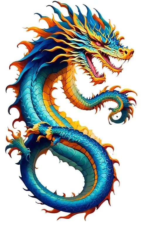 Dragon Wrapping My Arm