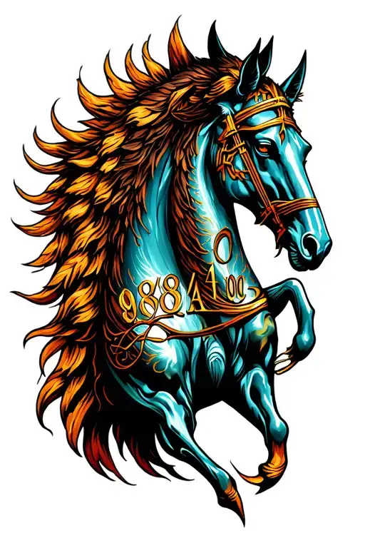 Tattoo Signs Virgin Sagittarius In Vertical With Dates 98 04 02 Incorporated