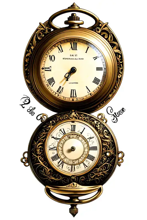 Pocket Watch Birth Date