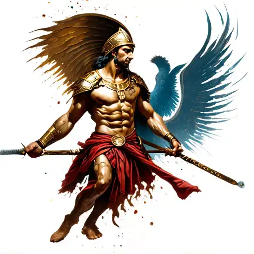 Antique Rome Gladiator