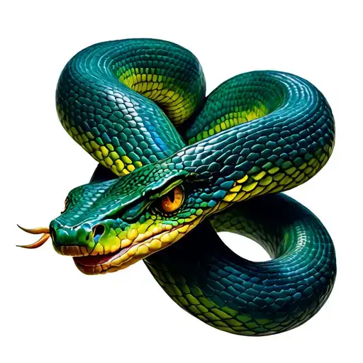 Snake Wrapped Around It