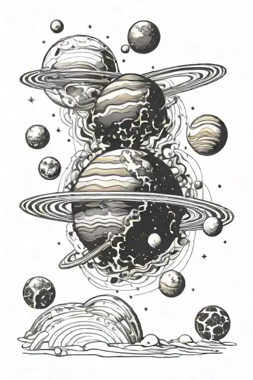 Universe With Planets