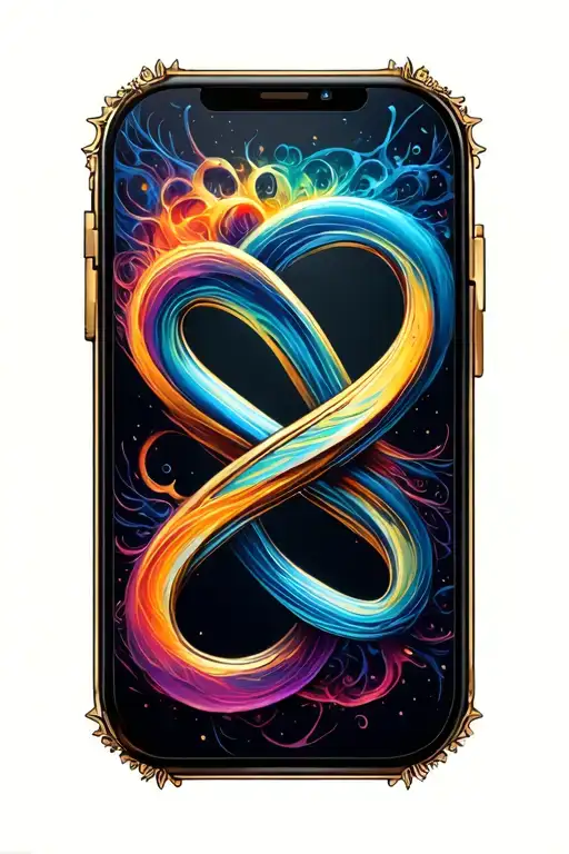 Infinity Symbol Intertwined