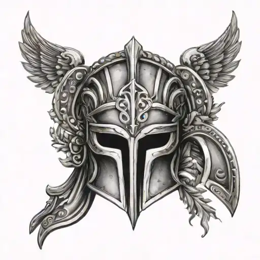 Greek Spartan Helmet