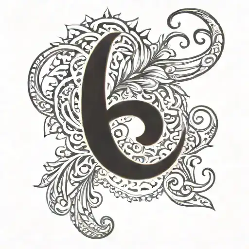 Lower Back Flowing Cursive Text That Says Namaste Cunts