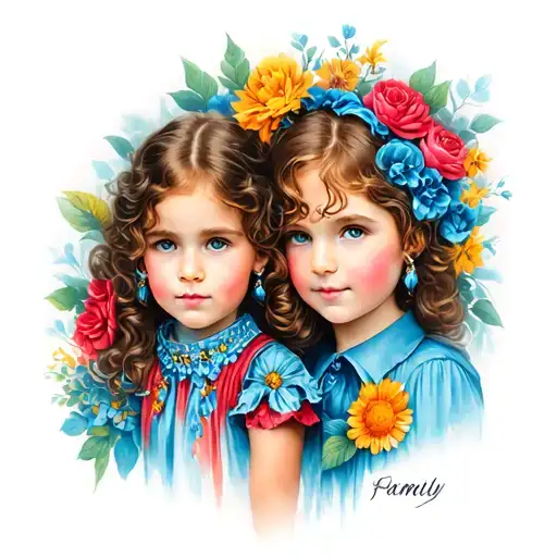 Family German And American