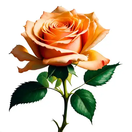 Sienna Rose With Stem