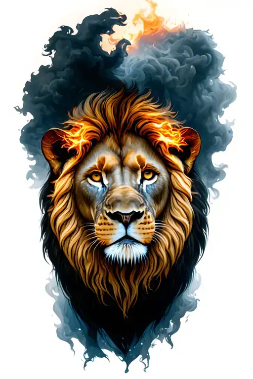 Lion From Embers