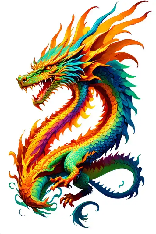 Dragon And Phoenix Rising