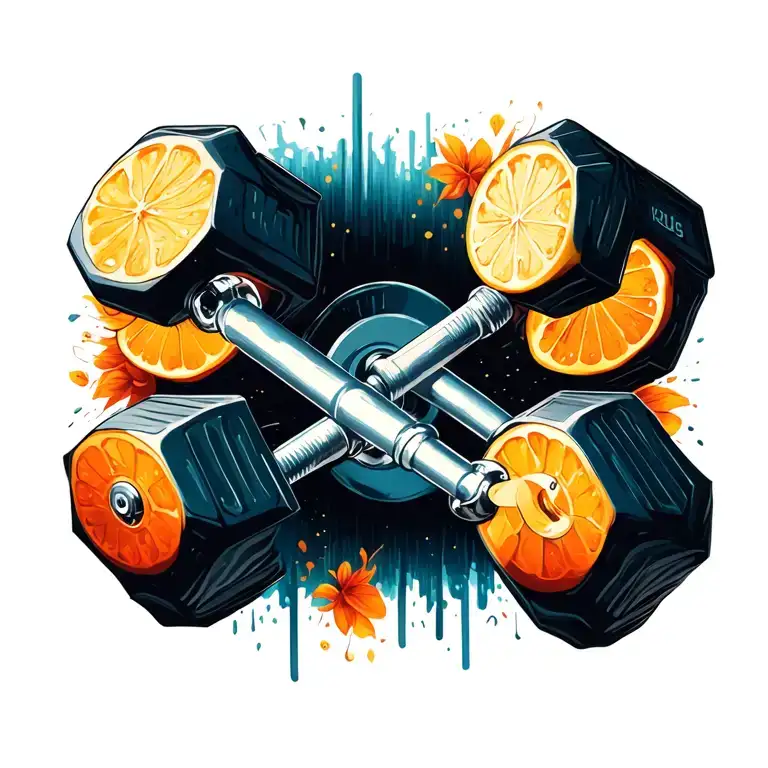 Bicycle Dumbbell Accounting Symbols Surrounded