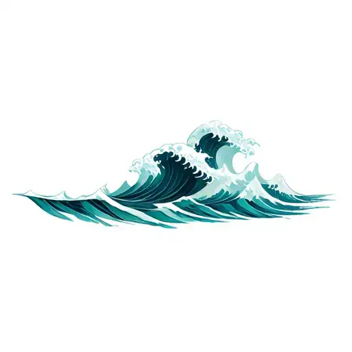 Coverup Wave Patterns Forearm
