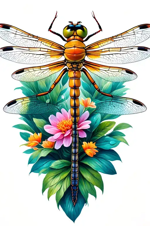 Dragonfly Its Body