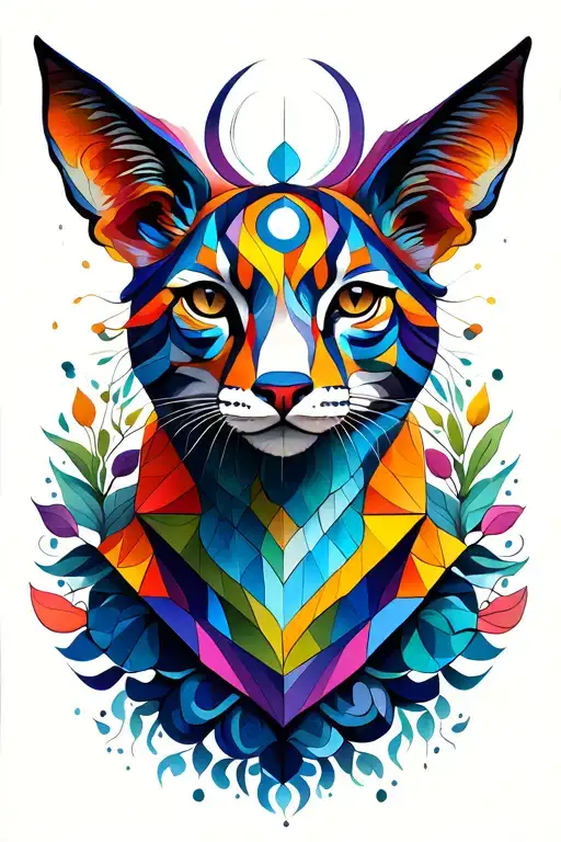 Spiritual Geometric Animal