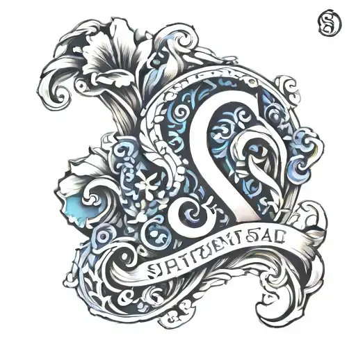 Logo Studio Tattoo Design Letters S I T