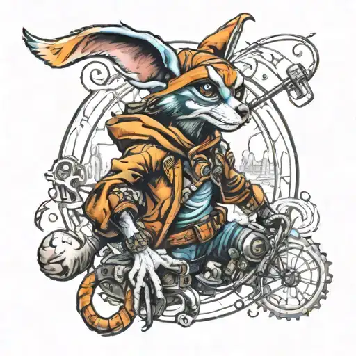 Jax Abd Daxter Tattoo Design