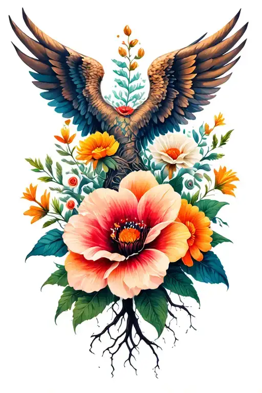 Roots And Wings Floral