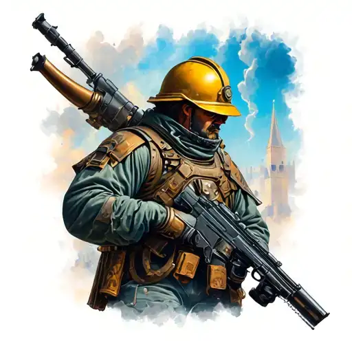 Combat Engineer Castle Guarded