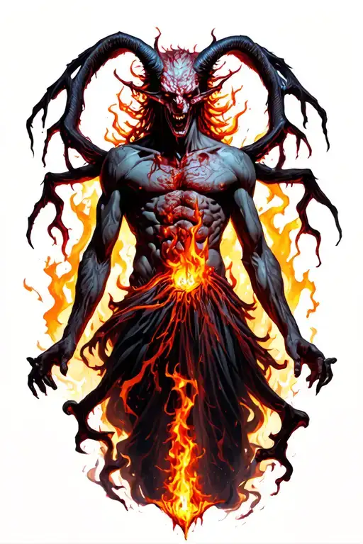 Male Incubus Demon In Hell