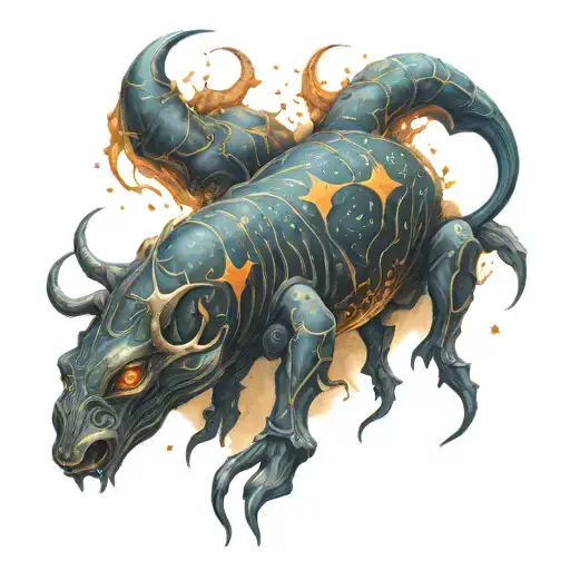 Scorpio Taurus Constellation Made