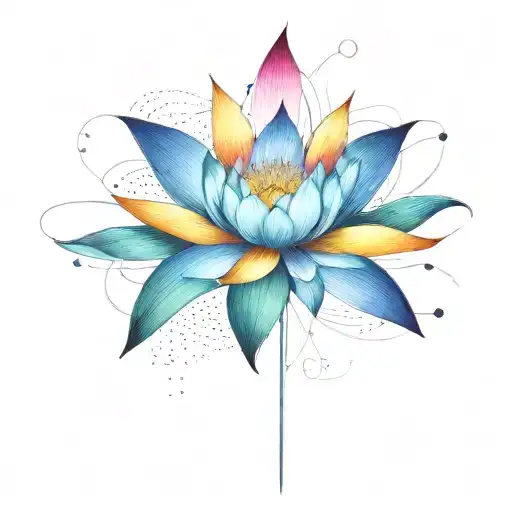 Perfect Blooming Lotus