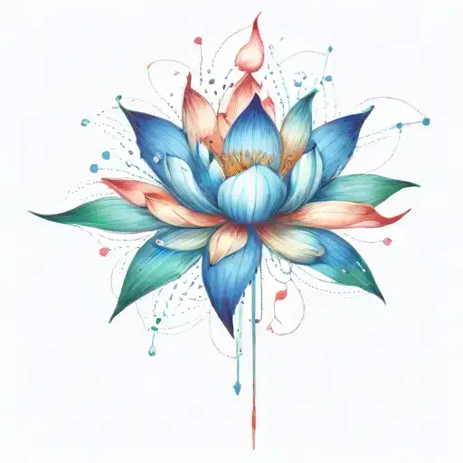 Perfect Blooming Lotus