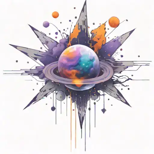 Use Darkest Colors To That Resemble Deep Space More Purple And Less Orange