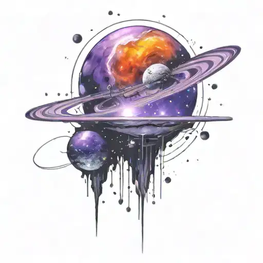 Use Darkest Colors To That Resemble Deep Space More Purple And Do Not Use The Color Orange
