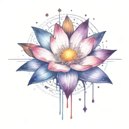 Add More Stars Surrounding The Flower And Other Space Themed Objects