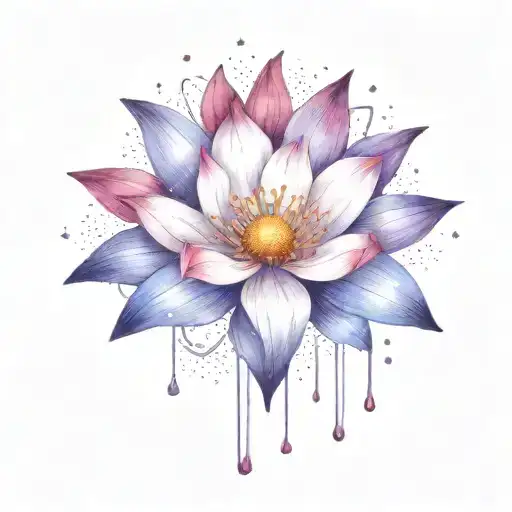 Add More Stars Surrounding The Flower And Other Space Themed Objects