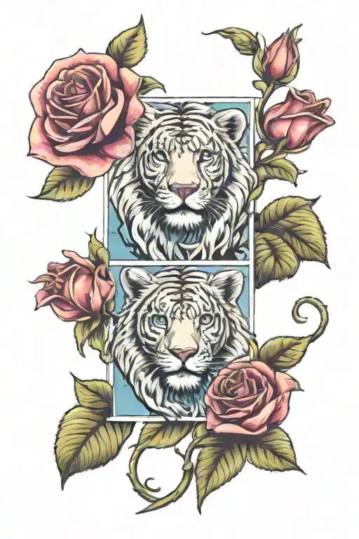 Leo Roses And Sky Full