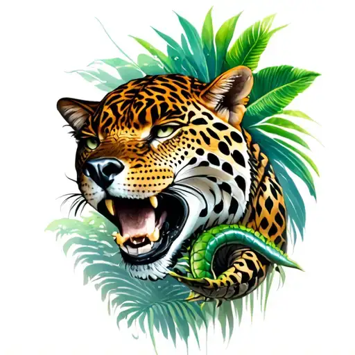 Wolf Jaguar Alligator Including Jungle