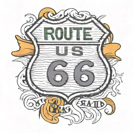Route 66 Sign