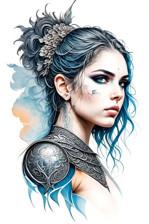 Female Warrior Woman