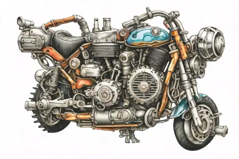 Motorcycle Engine