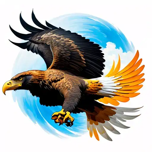 Eagle Flying