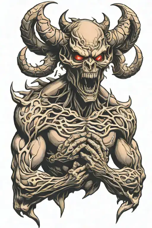 A Muscular Shadow Demon