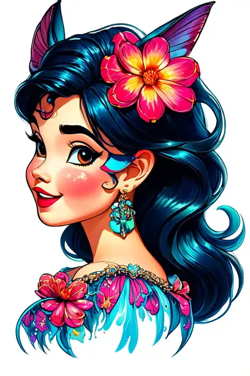 Disney Characters Anime