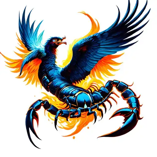 Scorpion Et Phoenix Soaring