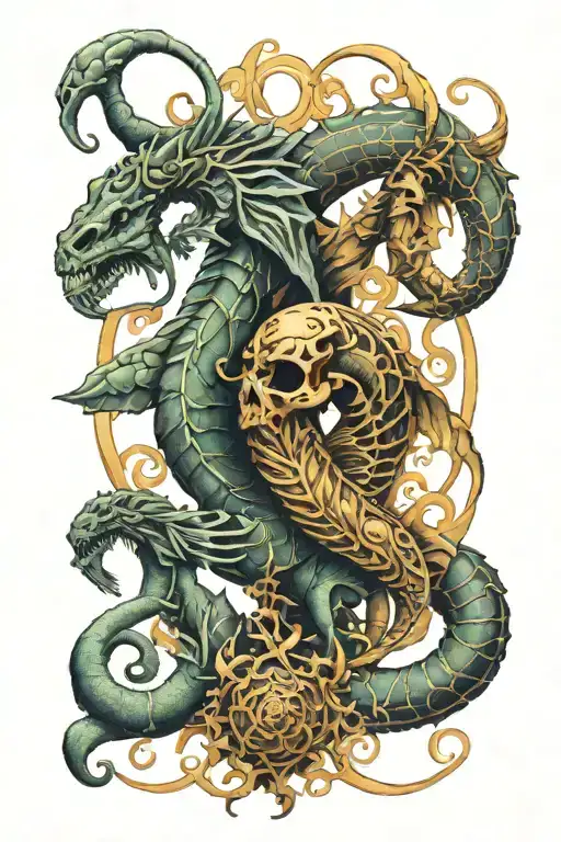 Virgo And Scorpio Combined Together