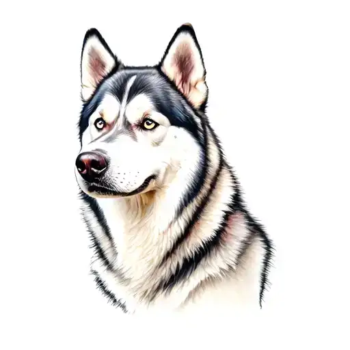 A Husky Dog