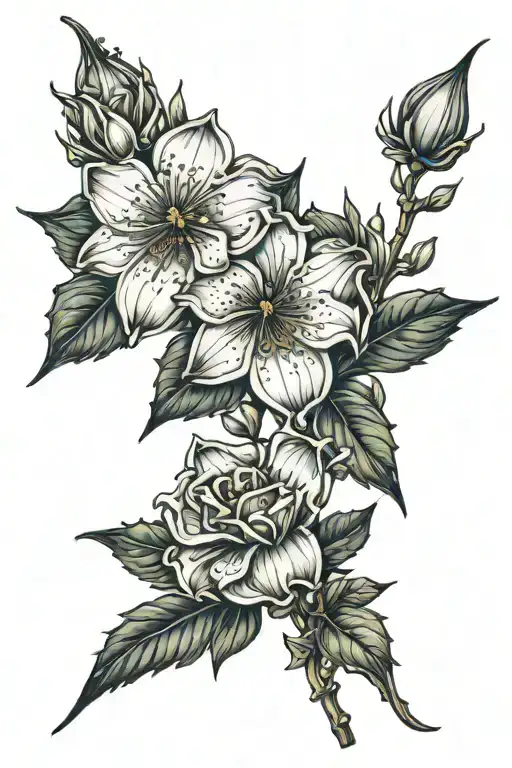 Drops Of Jupiter In Long Stem Flowers