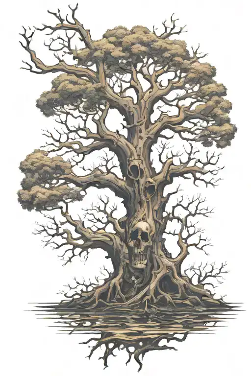 Dead Tree With Decaying Throne