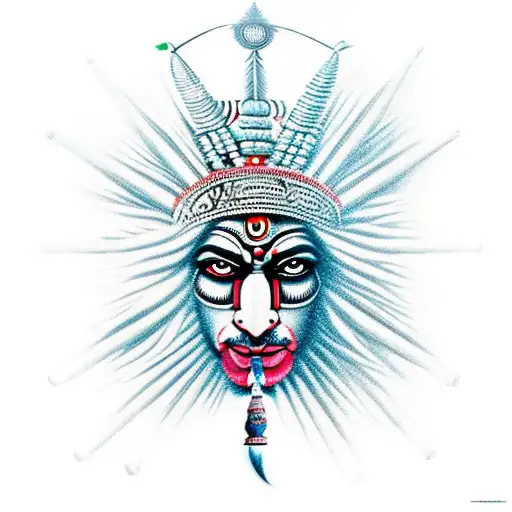 Powerful Looking Indian Gods