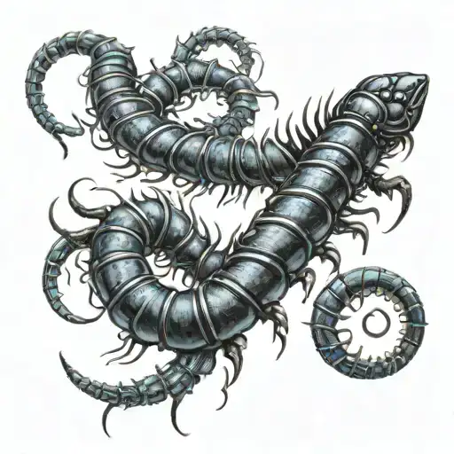 Black Scolopendra